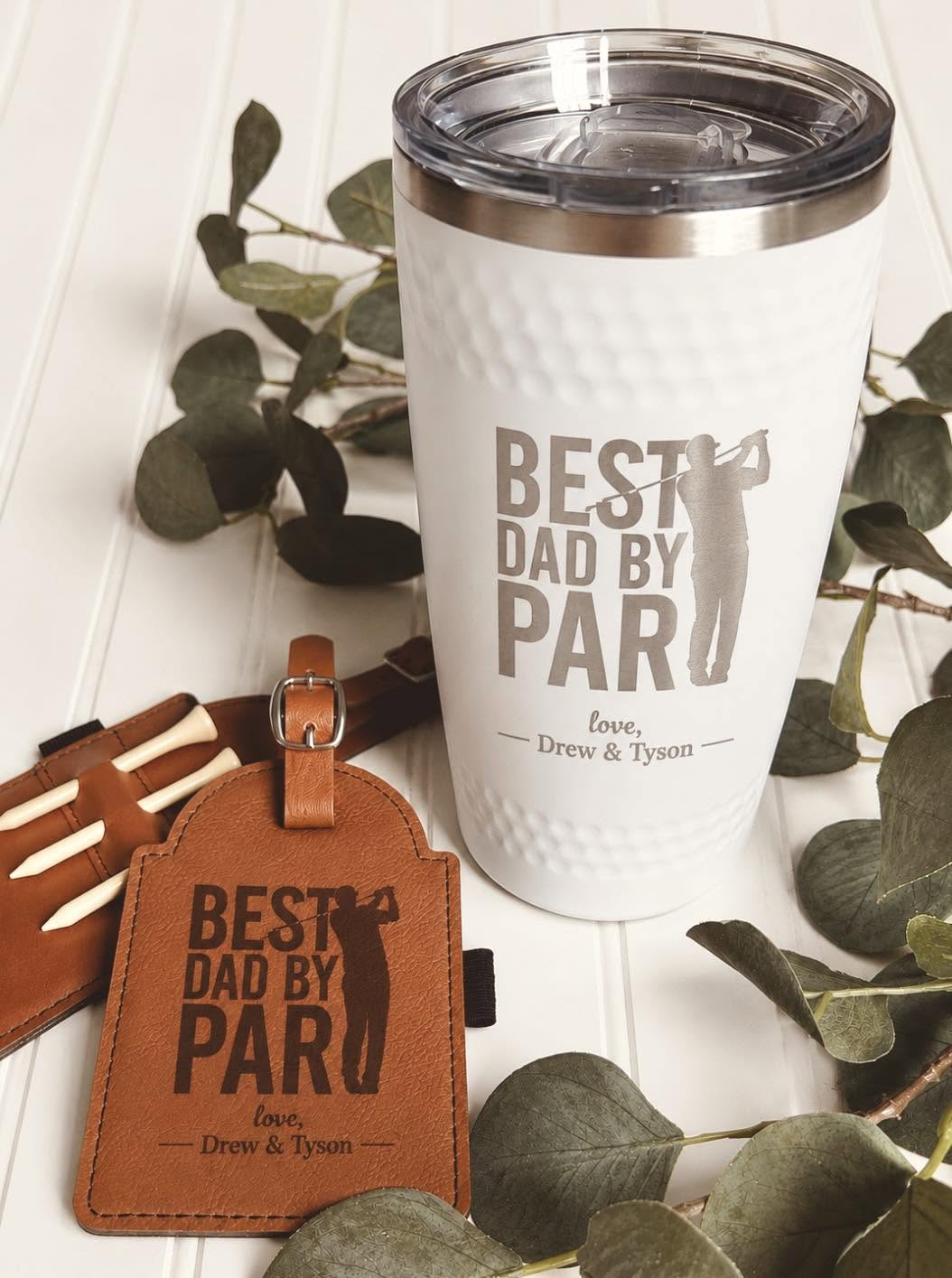 Best Dad By Par Tumbler