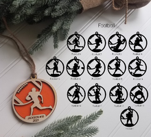 Load image into Gallery viewer, Sports Ornaments