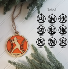 Load image into Gallery viewer, Sports Ornaments