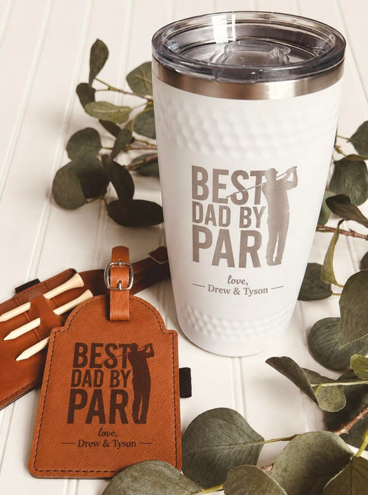 Best Dad By Par Tumbler