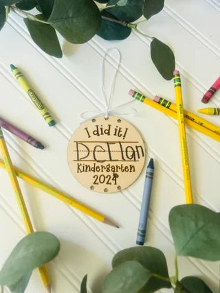 I Did It! Kids Graduation Keepsake Ornament