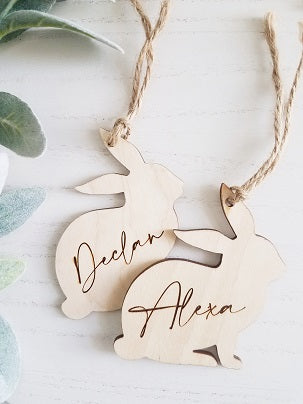 Classic Bunny Tags