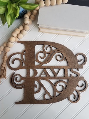 Personalized Monogram Sign